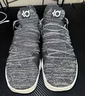 Kevin Durant KD 10 Oreo Black and White Men’s Size  8.5 Basketball Shoes