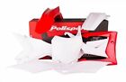 Polisport Plastic Kit Set Replacement Red White CRF450R 13-16 CRF250R 14-17 (For: 2013 Honda CRF450R)