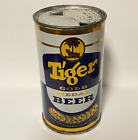 New ListingTIGER GOLD MEDAL BEER flat top can MALAYAN BREWERIES LTD  SINGAPORE very CLEAN
