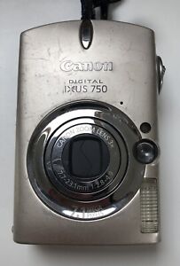 Canon IXUS 750 digital camera and accessories FAULTY No battery