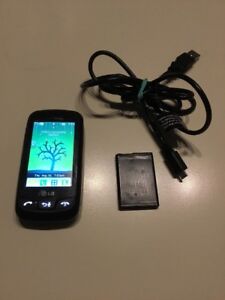 LG Cosmos Touch VN270 - Black (Verizon) Cellular Phone Clear ESN