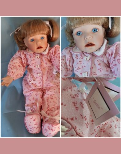 Vintage “Susie” Porcelain Doll By The Ashton-Drake Galleries So Cute!