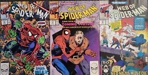 Web of Spider-Man 70 71 72 1st app Spider-Hulk Saviuk KEY Marvel Comic Book Lot