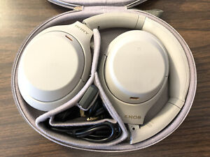 Sony WH-1000XM4 Over the Ear Noise Cancelling Wireless Headphones Silver #56