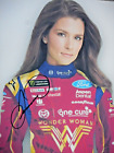Danica Patrick signed #10 WONDER WOMAN Colorado State Nascar Cup 8x10 Photo