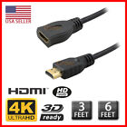 HDMI Extension Cable Male to Female HDMI Cable Extender Adapter 3D 4K x 2K Lot