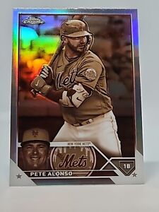 2023 Topps Chrome Sepia Refractor Pete Alonso New York Mets