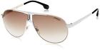NEW CARRERA Unisex 1005/S White Frame Gradient Lens Aviator Sunglasses MSRP $162