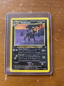 Umbreon ⚫️🦊 32/75 Rare - Neo Discovery- Near Mint