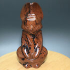 80g Natural Crystal.red obsidian.Hand-carved.Exquisite rabbit.statues.gift A60