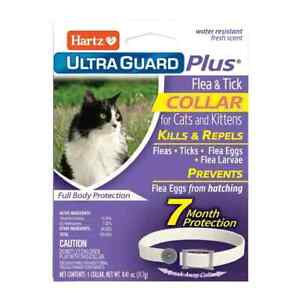 Hartz Ultraguard Plus Flea &Tick Cat Collar for Cats and Kittens, 7M Protection