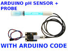 pH sensor arduino module + BNC ( Normal / Industrial ) Probe + Software Code