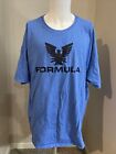 Formula Speed Boat Racing Double Stitch Blue T-Shirt Sz 3XL Vintage Water Sports
