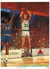 CELTICS 1988 1989 Boston Celtics Basketball LARRY BIRD Citgo Poster 10.5x12.5