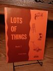 Vintage 1971  LOTS OF THINGS Activity Workbook for Children by Yvette Dogin