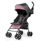 Summer Infant 3Dmini Convenience Stroller, Pink – Lightweight Stroller with Comp