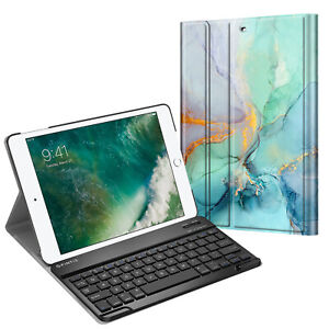 Keyboard Case for iPad 9.7 6th 2018 2017/iPad Air 1 2 9.7 inch Slim Stand Cover