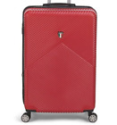 New ListingTUCCI 28in Red Striped Expandable Hardcase TSA Lock 8 Wheel Spinner Free ShipNWT