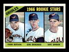 1966 Topps #579 Johnson/Bertaina/Brabender Rookie Stars EXMT X2819440