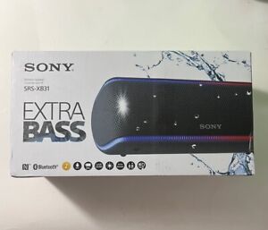 SONY SRS-XB31 Extra Bass Portable Wireless Bluetooth Speaker Black | Brand New