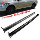 2PCs For Honda Civic Coupes Sedans 01-05 RS Style Side Skirts Pair-PP (For: 2005 Civic)