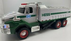 2017 Hess Dump Truck Collectors Series Lights Sounds Raise Bed Retired