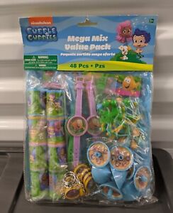 Bubble Guppies Mega Mix Value Pack Birthday Party Favor Pack 48 Pieces New