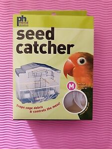 Prevue Seed Catcher Traps Cage Debris and Controls the Mess Medium - 1 count 821