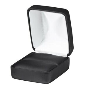 Ring box NEW Black Jewelry Ring Gift Box Wedding Engagement Holder Storage Case