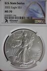2022 MS 70 Silver Eagle Missouri State Series NGC Graded Authentic OCE 6015