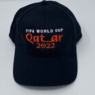 QATAR WORLD CUP 2022, EMBROIDERED BASEBALL CAP BLACK CLASSIC DESIGN