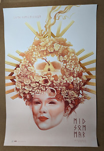 A24 Midsommar Movie Poster Sara Deck Signed Limited Edition Mayqueen Harga