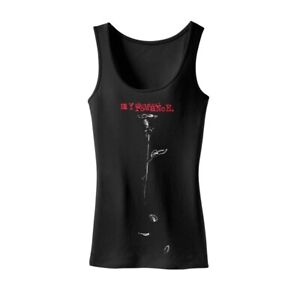 MY CHEMICAL ROMANCE 'SILVER ROSE' BLACK TANK VEST - OFFICIAL - PHD12401TVM