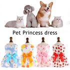 Small Pet Dog Cat Bowknot Skirt Puppy Sweet Princess Tutu Dress Clothes Appare}