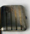 Sterling 14k Gold Art Deco Stamp Case or Compact or Match Safe Vesta 2