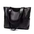 Simple Women's Tote Bag Shoulder Handbag Soft Leather Bag