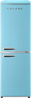 GLR74BBER12 Retro Refrigerator with Bottom Mount Freezer Frost Free, Dual Door F