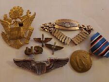 New ListingWWII US ARMY AIR CORPS Amcraft STERLING Pilot Wings 3