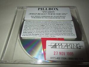 Pillbox – Invasion (What Really Turns You On?) / The Most Ego Records CD Single