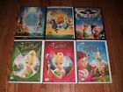Disney's Tinker Bell complete set of 6 movies on DVD. 1, 2, 3, 4, 5 & Neverbeast