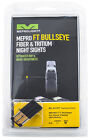 Meprolight 631053408 FT Bullseye Night Sight Red/Black Frame fits Most Glock MOS