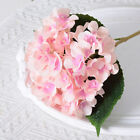 Artificial Hydrangea Fake Silk Flowers Bouquet Wedding Home Garden Table Decor