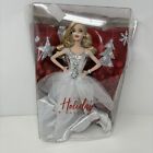 2021 Barbie holiday doll Blonde Damaged Packaging