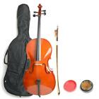 School Band Pure Sound Professional 4/4 Full Size Cello With Bow Rosin Case