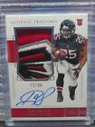 2018 National Treasures Ito Smith Rookie Patch Autograph RPA Auto #72/99 Falcons