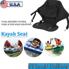 Padded Kayak Seat,Adjustable Back Rest Bag,Canoeing Sit-On-Top Cushion w/ Strap