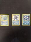 Poliwrath Base Set 13/102 Holo Unlimited W/Shadowless Poliwag & Poliwhirl