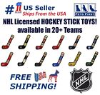 NHL Hockey Stick Toy for Dogs & Cats - Heavy-Duty, Durable Dog Toy with Squeaker