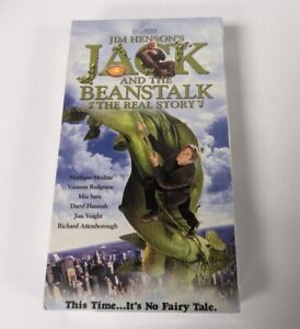 Jack and The Beanstalk Real Story JIM HENSON 2001 Hallmark VHS Sealed