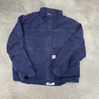 Carhartt FR Jacket Mens 2XL XXL Blue Full Swing Quick Duck Flame Resistant Coat